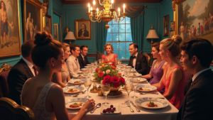damenschach dinnerparty