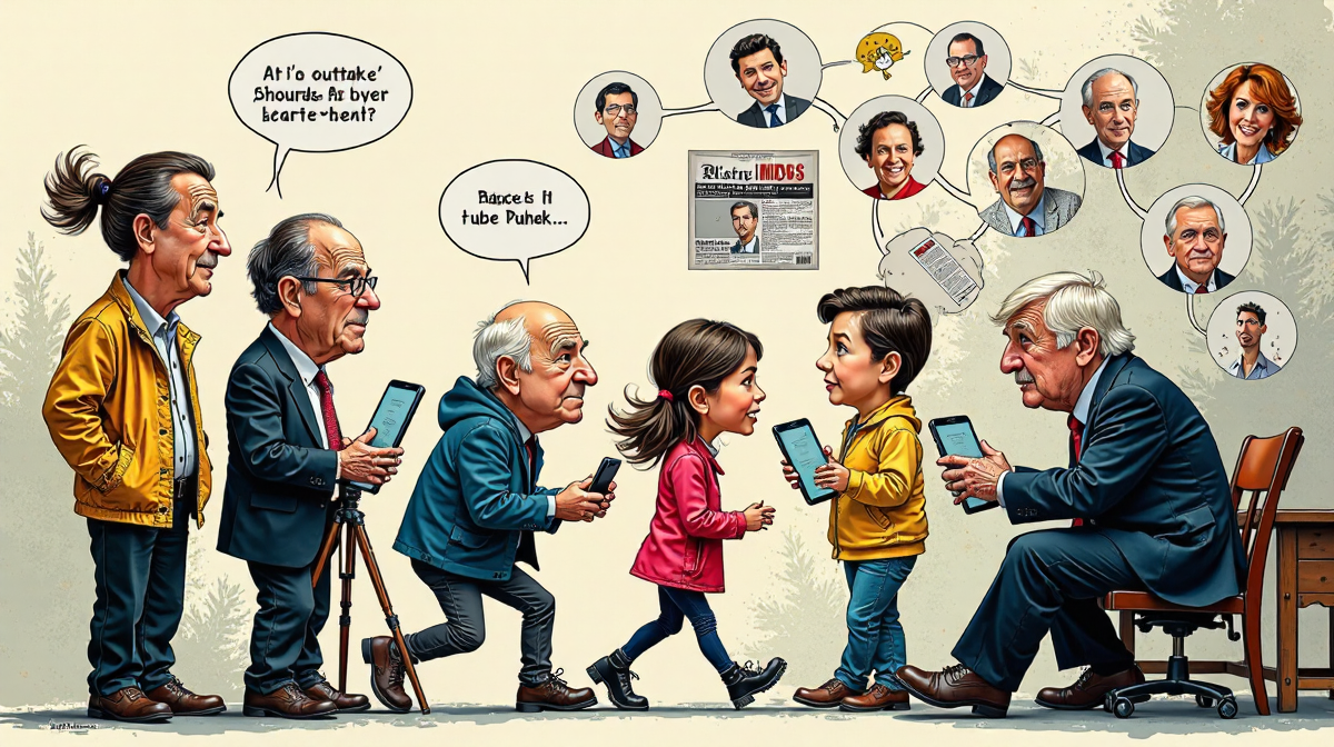 Cartoons der Woche: Gesellschaftskritik, Humor und Medienwandel erleben